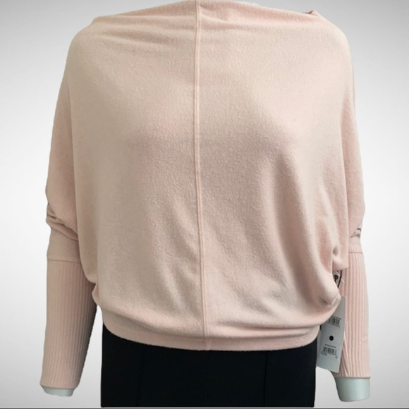 Treasure & Bond Slouchy Knit Pink Sweater - Picture 3 of 9